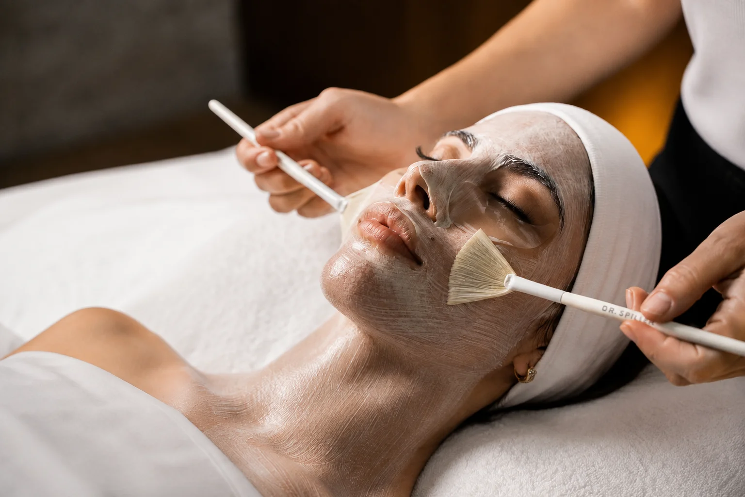Pietra Graner em ambiente de estética